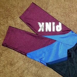 VS PINK SHINE LEGGINGS